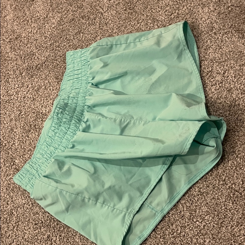 Nike Light Green Women's Athletic Shorts